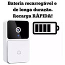 Campainha Inteligente Wi-Fi com Câmera e Áudio Bidirecional