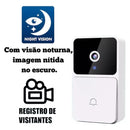 Campainha Inteligente Wi-Fi com Câmera e Áudio Bidirecional