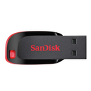 Pendrive SanDisk Cruzer Blade 2.0 preto e vermelho 113,90