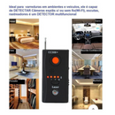 Detector CC308+ de Câmeras Ocultas e Sinais RF