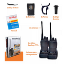 Kit 2 Rádios Comunicadores Baofeng BF-777S 16 Canais