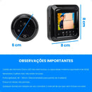 Olho Mágico Digital 2,4" com Câmera e Visão Noturna