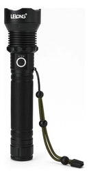 Lanterna Tática LED Recarregável XHP-70 com Zoom