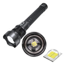 Lanterna Tática LED Recarregável XHP-70 com Zoom