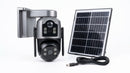 Câmera Solar 4G JT-9683B Lente Dupla com Auto Tracking