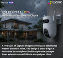 Câmera EZVIZ H9C Dual 3K 5MP + 5MP Wi-Fi 360°