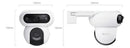 Câmera Wi-Fi H90 Dual 2K+ 4MP + 4MP com Lente Dupla