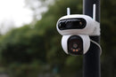Câmera Wi-Fi H90 Dual 2K+ 4MP + 4MP com Lente Dupla