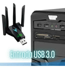 Adaptador Wi-Fi USB Dual Band 2.4 GHz e 5 GHz KP-AW163