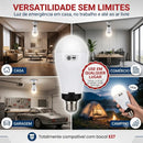 Lâmpada de Emergência LED 20W Recarregável E27 Bivolt