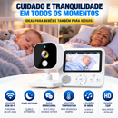 Babá Eletrônica Litex Sigma-B16 HD com Visão Noturna - para o bebê e para o idoso.