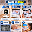 Babá Eletrônica Litex Sigma-B16 HD com Visão Noturna - para o bebê e para o idoso.
