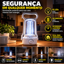 Lanterna Lampião Recarregável 7044C 45 LEDs 8W