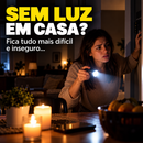 Lanterna Lampião Recarregável 7044C 45 LEDs 8W
