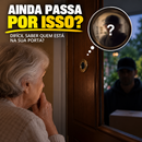Olho Mágico Digital 2,4" com Câmera e Visão Noturna